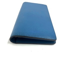 【美品】LOUIS VUITTON ルイヴィトン タイガ 長財布 折り財布 ブルー 水色の画像
