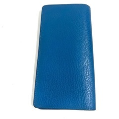 【美品】LOUIS VUITTON ルイヴィトン タイガ 長財布 折り財布 ブルー 水色の画像