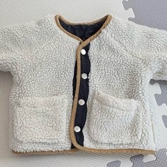 リバーシブルジャケット 80サイズの画像