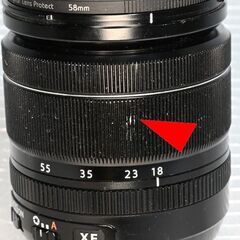 中古レンズ フジXF18-55mmF2.8-4 R LM OISの画像