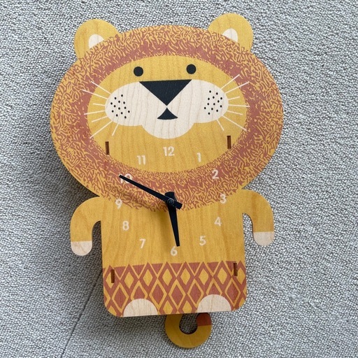 modernmoose ライオン 掛時計 クロック 振り子時計 modernmoose ライオン 掛時計 クロック 振り子時計