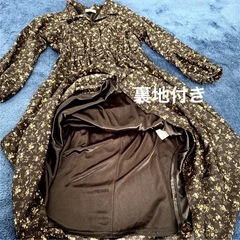 限定！美品earth music&ecology 花柄シフォンシャツワンピースの画像