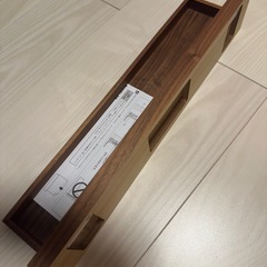無印良品　壁に付けられる家具トレーの画像
