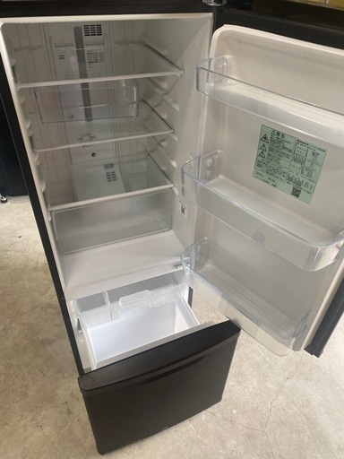 NO B503?福岡市内配送設置無料✨?冷蔵庫 パーソナルタイプ マットビターブラウン NR-B17DW-T [168L /2ドア /