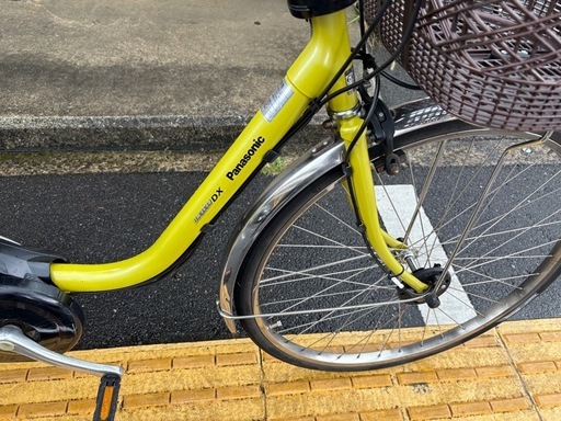 中古Panasonic電動アシスト自転車　13.2Ah4点灯　大阪