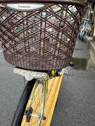 中古Panasonic電動アシスト自転車　13.2Ah4点灯　大阪