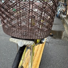 中古Panasonic電動アシスト自転車　13.2Ah4点灯　大阪の画像