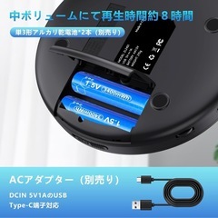 Gueray ポータブル CDプレーヤー の画像