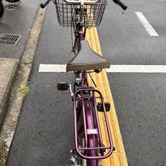 中古24インチYAMAHA電動アシスト自転車　8.7Ah 大阪の画像