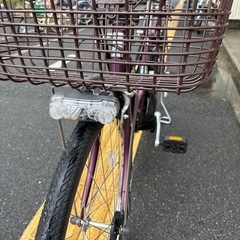 中古24インチYAMAHA電動アシスト自転車　8.7Ah 大阪の画像
