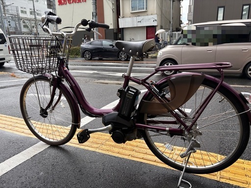 中古24インチYAMAHA電動アシスト自転車　8.7Ah 大阪