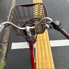 中古Panasonic電動アシスト自転車　8Ah 大阪の画像