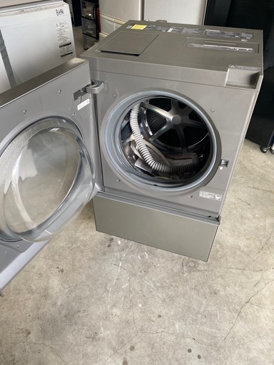 NO B508?福岡市内配送設置無料✨?NA-VG2400L-X ドラム式洗濯乾燥機 Cuble（キューブル） プレミアムステンレス 