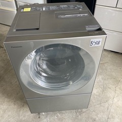 NO B508🌈福岡市内配送設置無料✨🌈NA-VG2400L-X ドラム式洗濯乾燥機 Cuble（キューブル） プレミアムステンレス [洗濯10.0kg /乾燥5.0kg /ヒーター乾燥(排気タイプ) /左開き]  2019年の画像
