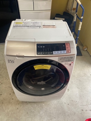 NO B510?福岡市内配送設置無料✨?BD-SV110BL-S ドラム式洗濯乾燥機 ビッグドラム シルバー [洗濯11.0kg /乾