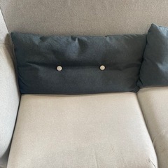 福岡市内配送無料2人掛けソファの画像