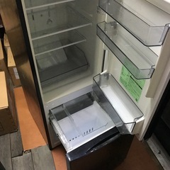 東芝　TOSHIBA 2021年製　冷蔵庫　冷凍庫　黒の画像