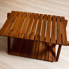 折り畳み棚　の画像