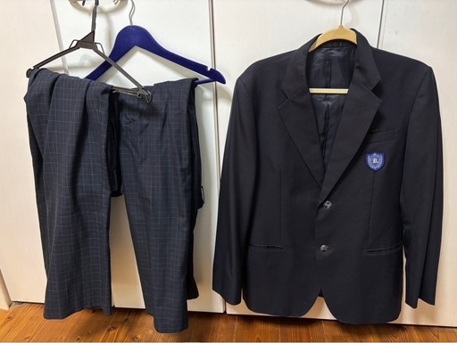 福岡県久留米市　男子中学生　制服