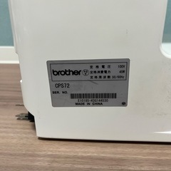 ブラザー brother Charicot II CPS72 コンピュータミシンの画像