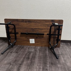 ニトリ　折り畳みローテーブルの画像
