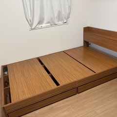 セミダブルベッドの画像