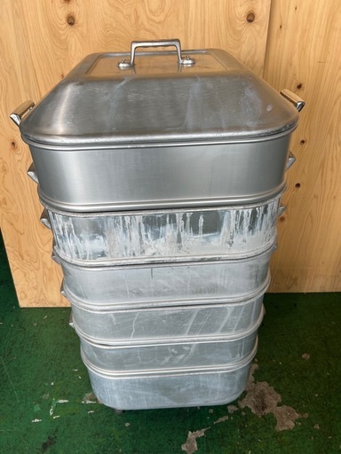 【送料無料】アルミ6段蒸し器