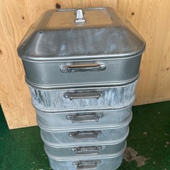 【送料無料】アルミ6段蒸し器の画像