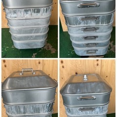 【送料無料】アルミ6段蒸し器の画像
