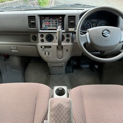 スズキ エブリィワゴン JPターボ 4WD ハイルーフ ナビ ETC  バックカメラの画像