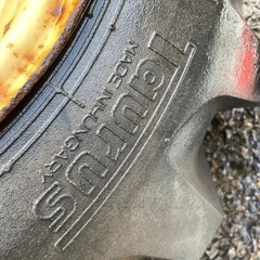 重機用？ホイール付タイヤの画像