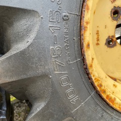 重機用？ホイール付タイヤの画像