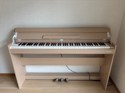 【美品】電子ピアノ KIMFBAY BL-8818／88鍵・ペダル付き★ほぼ未使用