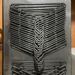 プラスチックハンガー　ブラック30本 の画像