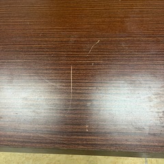 無料で差し上げます。折足型横長テーブル　の画像