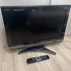 SHARP LC-26DX2 液晶テレビ 26インチ　AQUOS テレビの画像