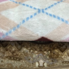 無料で差し上げます。毛布2枚セット　まとめて引き取り希望の画像