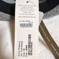 【新品タグ付】ヘレンカミンスキー　中折れ　ハット　ウール　フェルト　カシミヤの画像