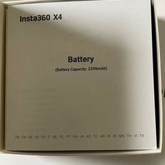 Insta360 X4 バッテリー 2290mAhの画像