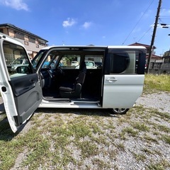 車検令和8年10月まで　激安　タントカスタム　スライドドア　ETC ナビ付きの画像