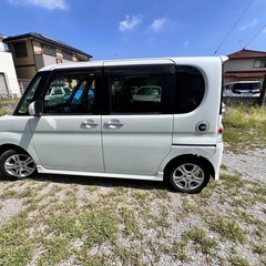 車検令和8年10月まで　激安　タントカスタム　スライドドア　ETC ナビ付きの画像