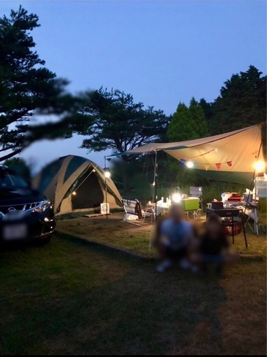 コールマン  ファミリーテントとタープ