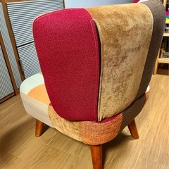 【ローソファー】1人掛けソファーの画像