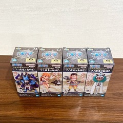新品未使用 ワーコレワノ国鬼ヶ島編8 ONEPIECE 4点セットの画像