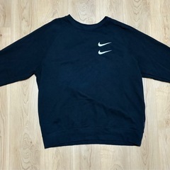 【美品】NIKE刺繍ロゴ/スウェットトレーナーの画像