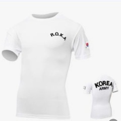 韓国軍　Tシャツ　新品の画像