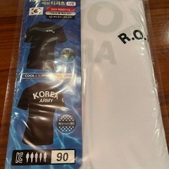 韓国軍　Tシャツ　新品の画像