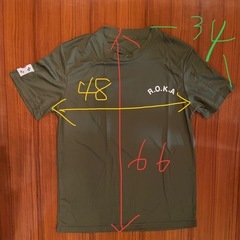 韓国軍　Tシャツ　新品の画像
