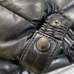 TATRAS ラムレザー ダウンジャケット Mサイズの画像