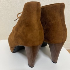 未使用レディース☆レースアップブーツの画像